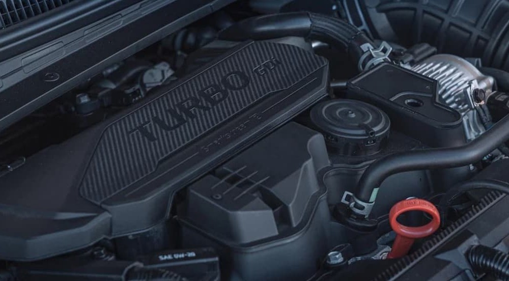 A turbo engine in a 2026 Hyundai Elantra.