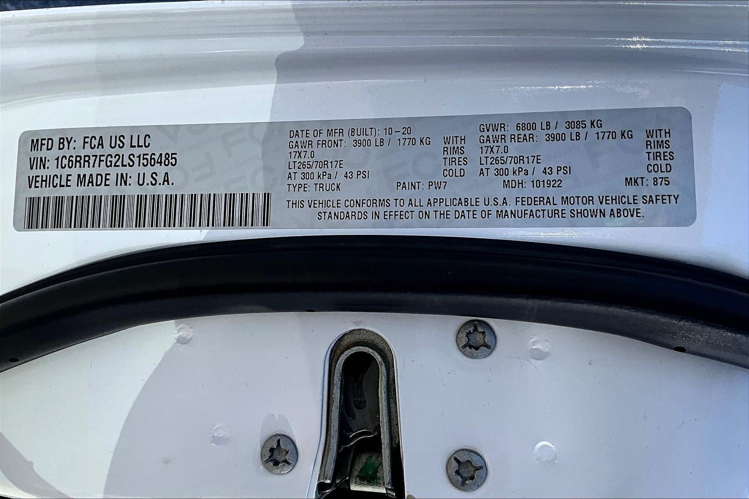 2020 RAM 1500 Classic Tradesman