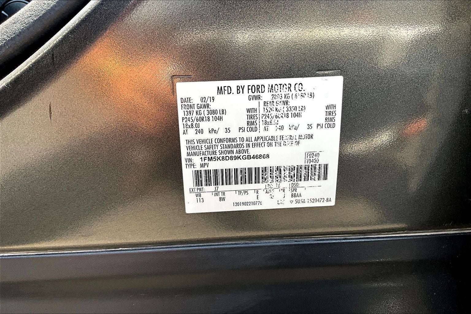 2019 Ford Explorer XLT