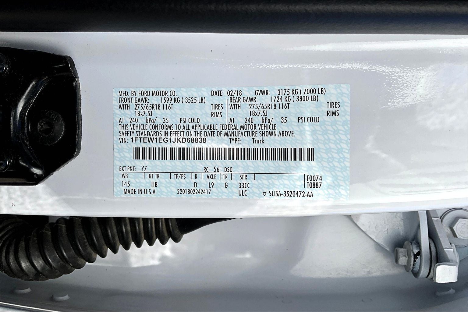 2018 Ford F-150 Lariat