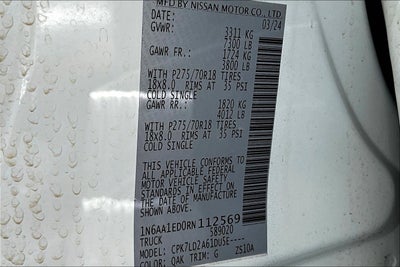 2024 Nissan Titan PRO-4X