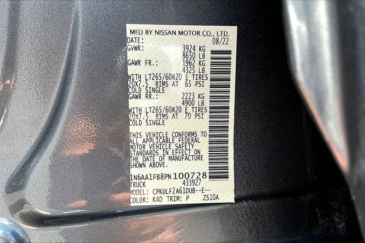 2023 Nissan Titan XD Platinum Reserve