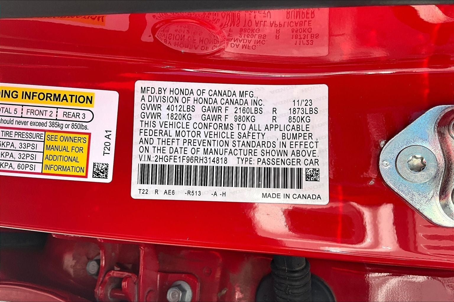 2024 Honda Civic Touring