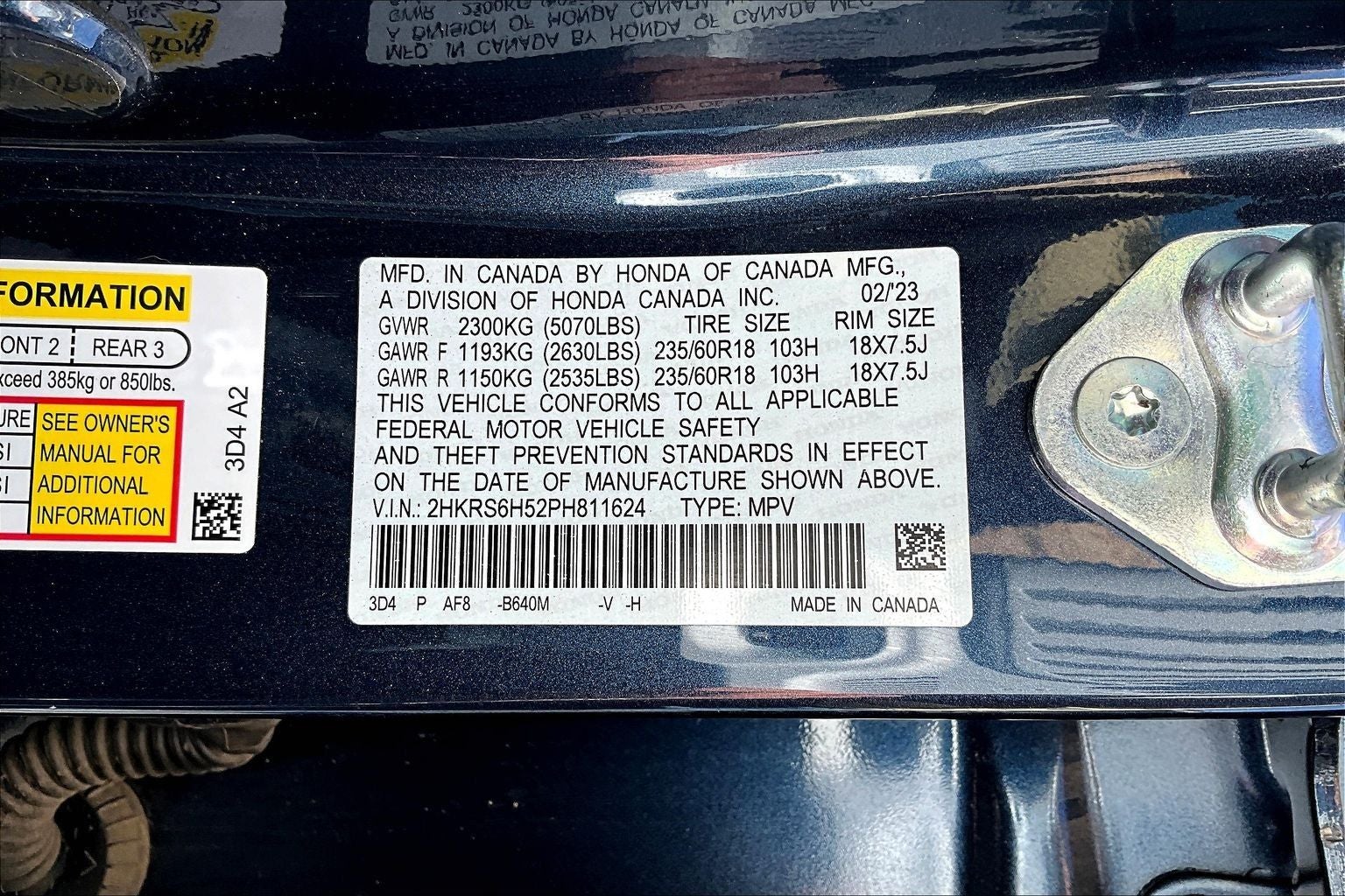 2023 Honda CR-V Hybrid Sport