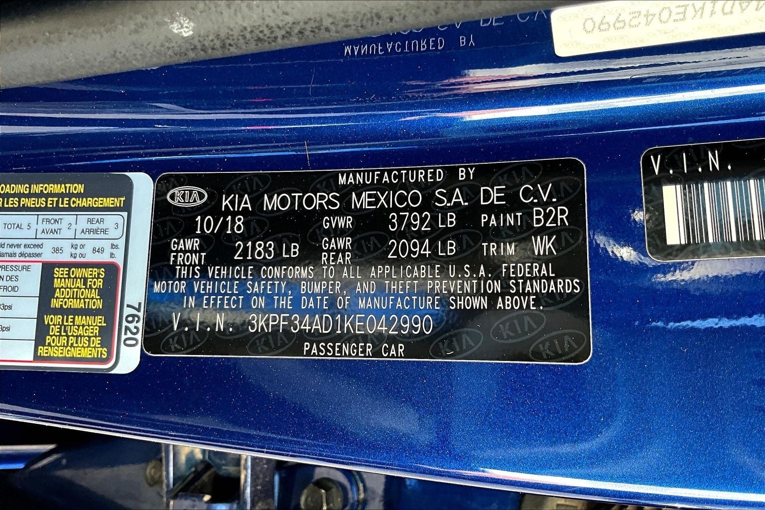 2019 Kia Forte S