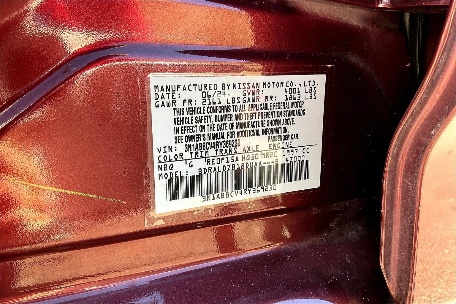 2024 Nissan Sentra SV