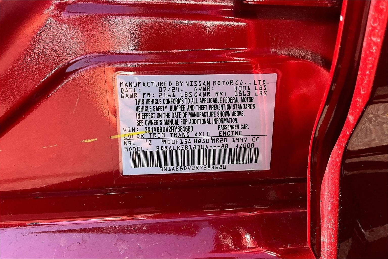 2024 Nissan Sentra SR