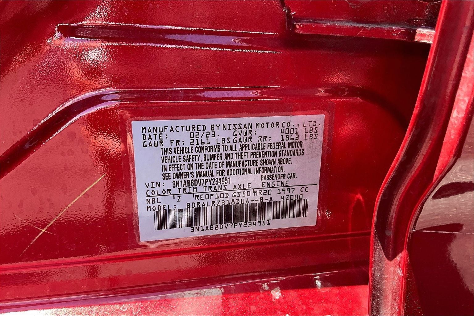 2023 Nissan Sentra SR