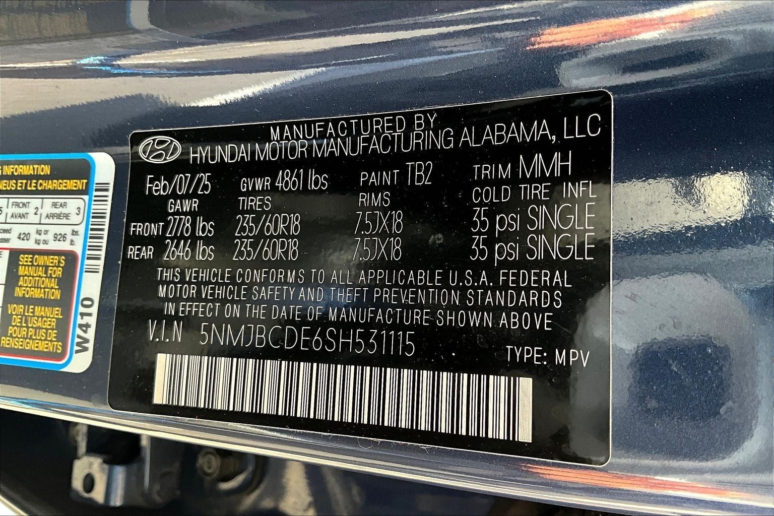 2025 Hyundai TUCSON SEL