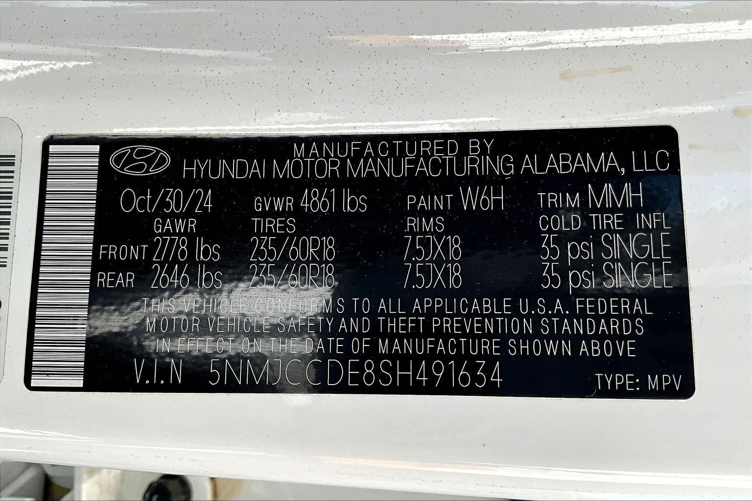2025 Hyundai TUCSON SEL Convenience