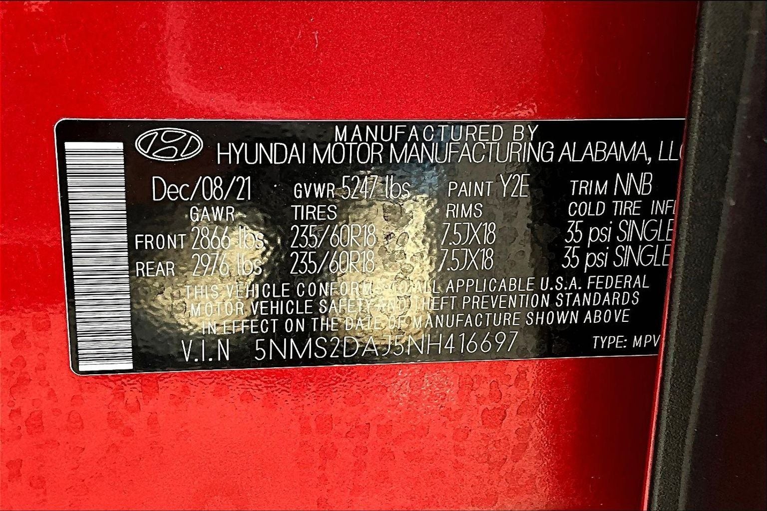 2022 Hyundai SANTA FE SEL