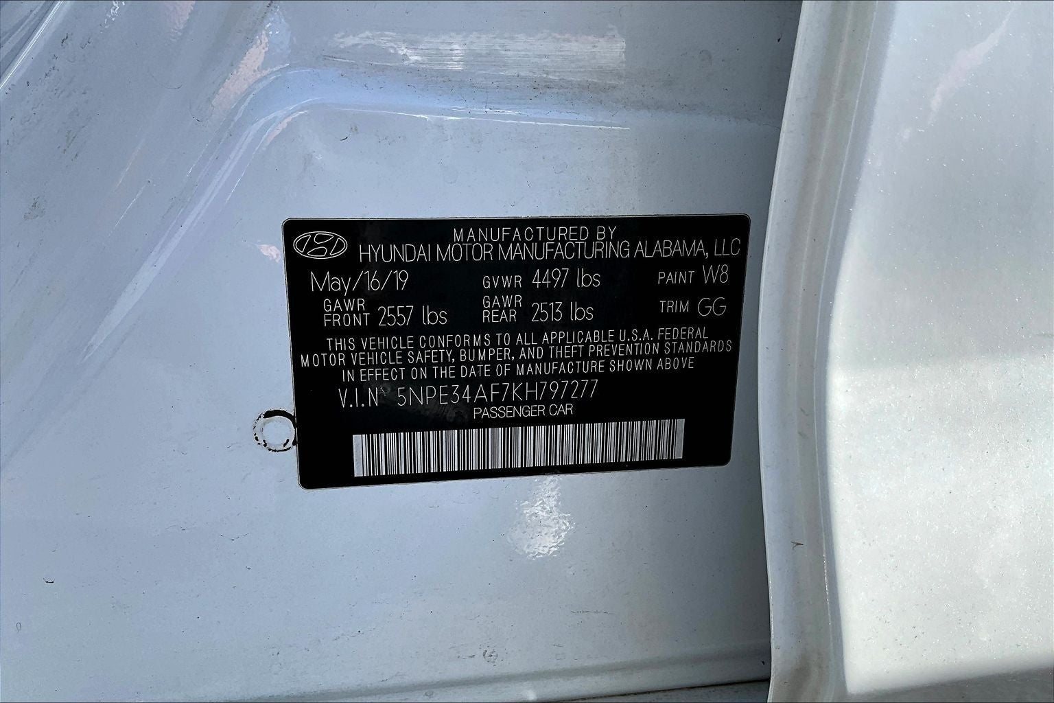 2019 Hyundai SONATA Limited
