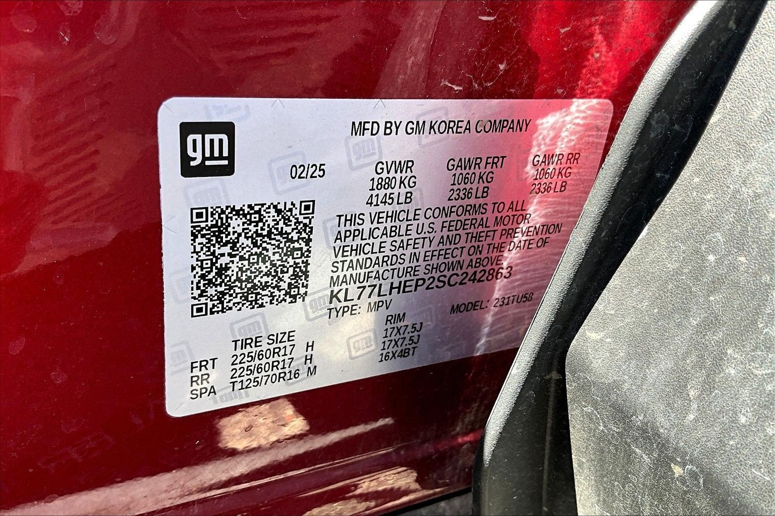 2025 Chevrolet Trax LT