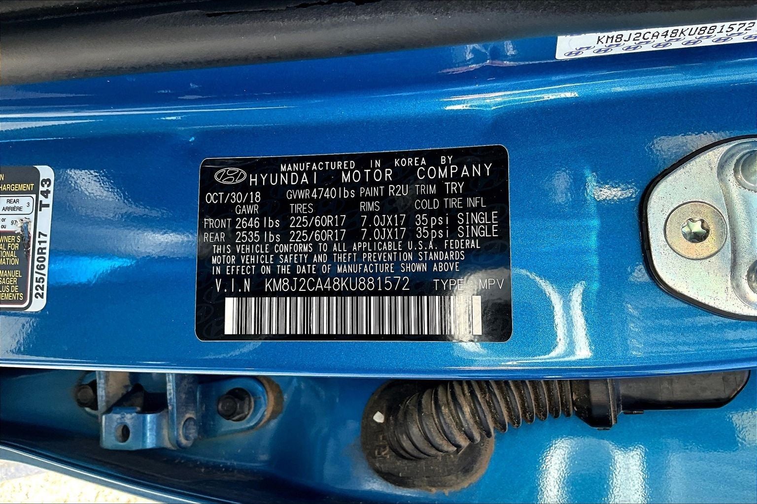 2019 Hyundai TUCSON SE