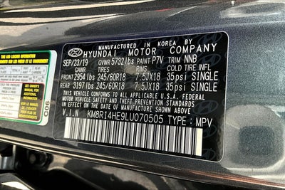 2020 Hyundai PALISADE SE