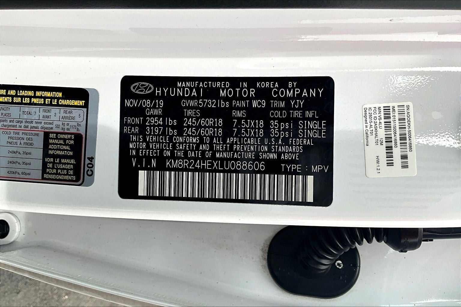 2020 Hyundai PALISADE SEL