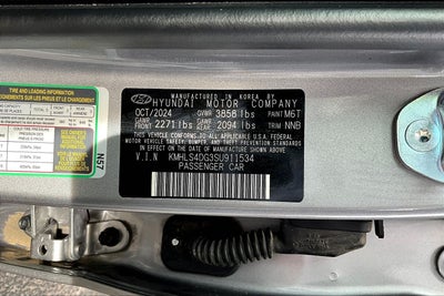 2025 Hyundai ELANTRA SEL Convenience