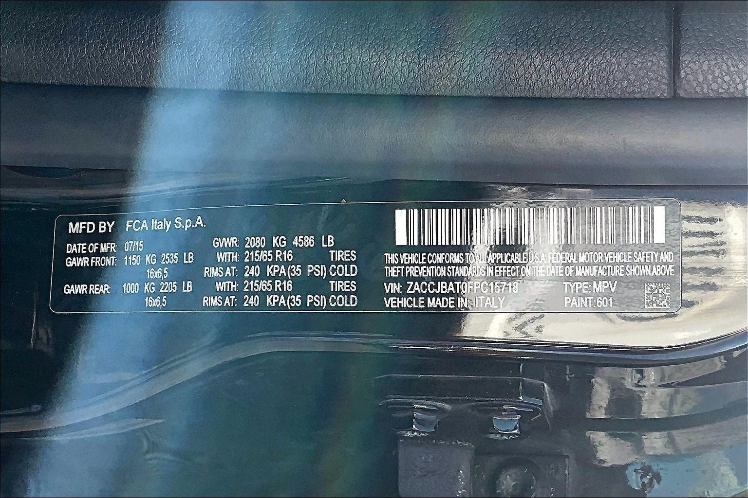 2015 Jeep Renegade Sport